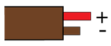 Type T, German DIN43710: Brown, +Red, -Brown