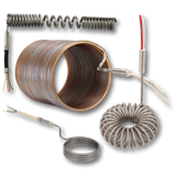 Coil and cable heater group