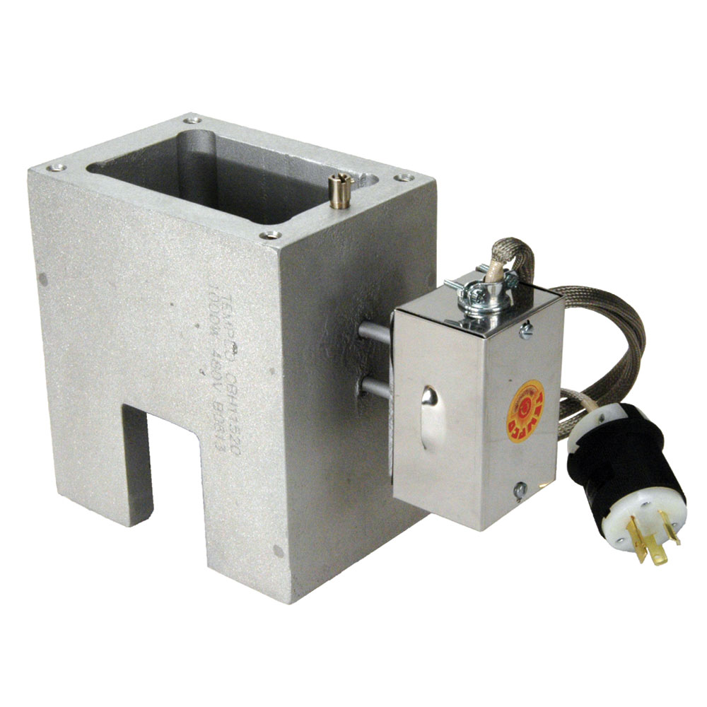 Cast-In Heater for Rectangular Manifold