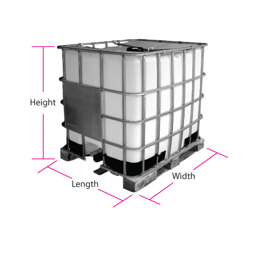 Tote Tank Dimensions