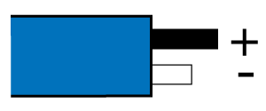 Type J, International IEC 584-3 (Intrinsically Safe): Blue, +Black, -White