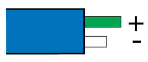 Type K, International IEC 584-3 (Intrinsically Safe): Blue, +Green, -White