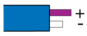 Type E, International IEC 584-3 (Intrinsically Safe): Blue, +Purple, -White