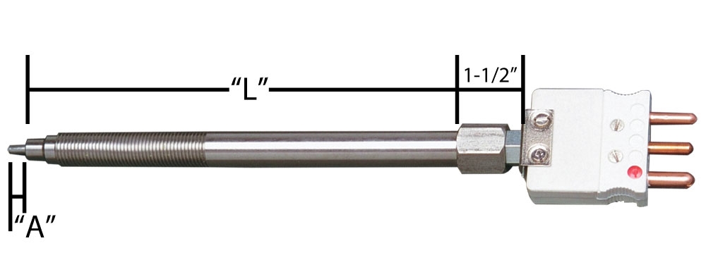 Style RT2 - Rigid Plug Mount Fixed Tip