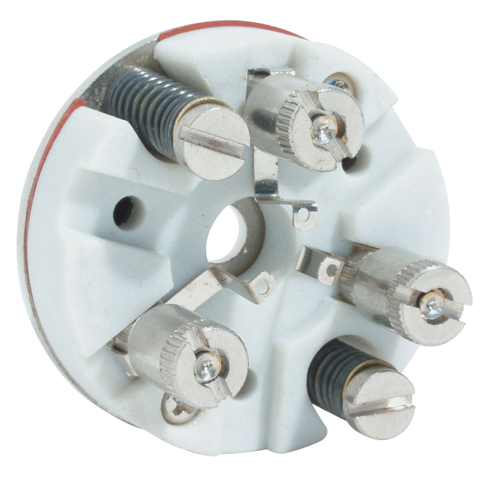 3-Terminal Spring-Loaded Terminal Block
