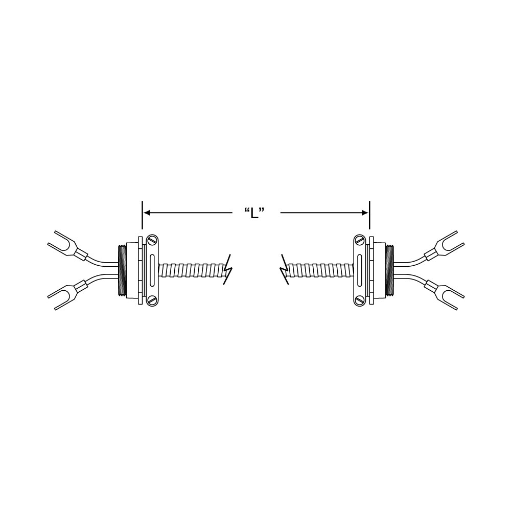 TC Extension Assembly, BX Connector to BX Connector