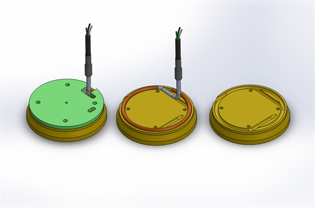 3D model for Formed Tempco Cartridge Heater