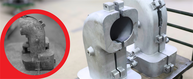 Comparison between original sample and Tempco's brand new cast-in Comparison between original sample and Tempco's brand new cast-in