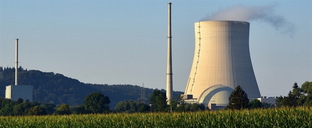 Landscape with Nuclear Power Plant