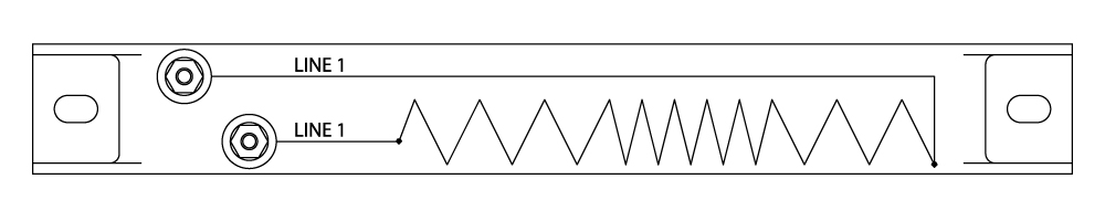 Drawing of distributed wattage