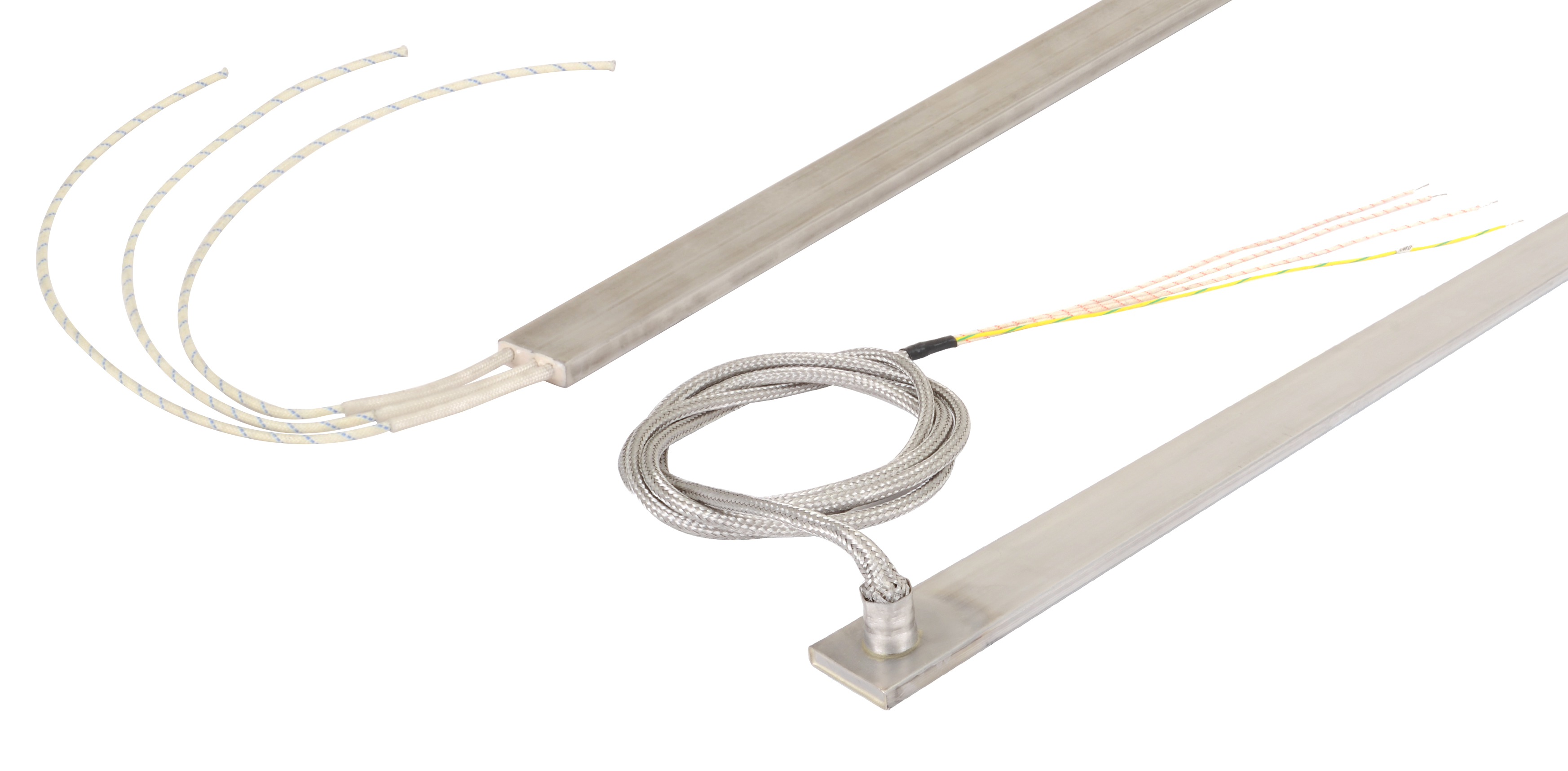 Two channel strip heaters