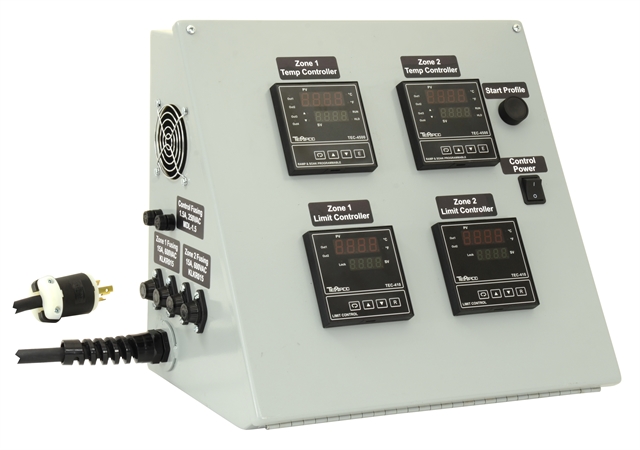 2-zone table-top control panel