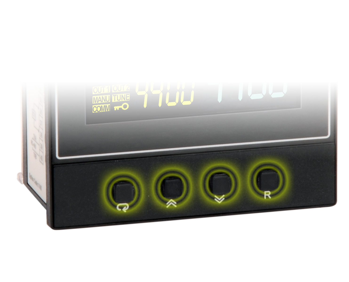 Easy-to-use programming buttons on TEMPCO's New TEC Controllers