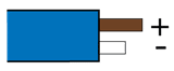 Type T, International IEC 584-3 (Intrinsically Safe): Blue, +Brown, -White