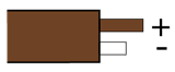 Type T, International IEC 584-3: Brown, +Brown, -White