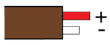 Type T, Japanese JIS C1610-1981: Brown, +Red, -White