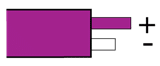 Type E, International IEC 584-3: Purple, +Purple, -White