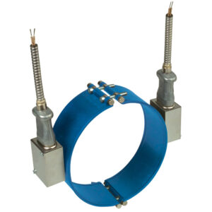 Type P2: Terminal Box and High-Temperature Quick Disconnect Straight Plug, Two-Piece Band