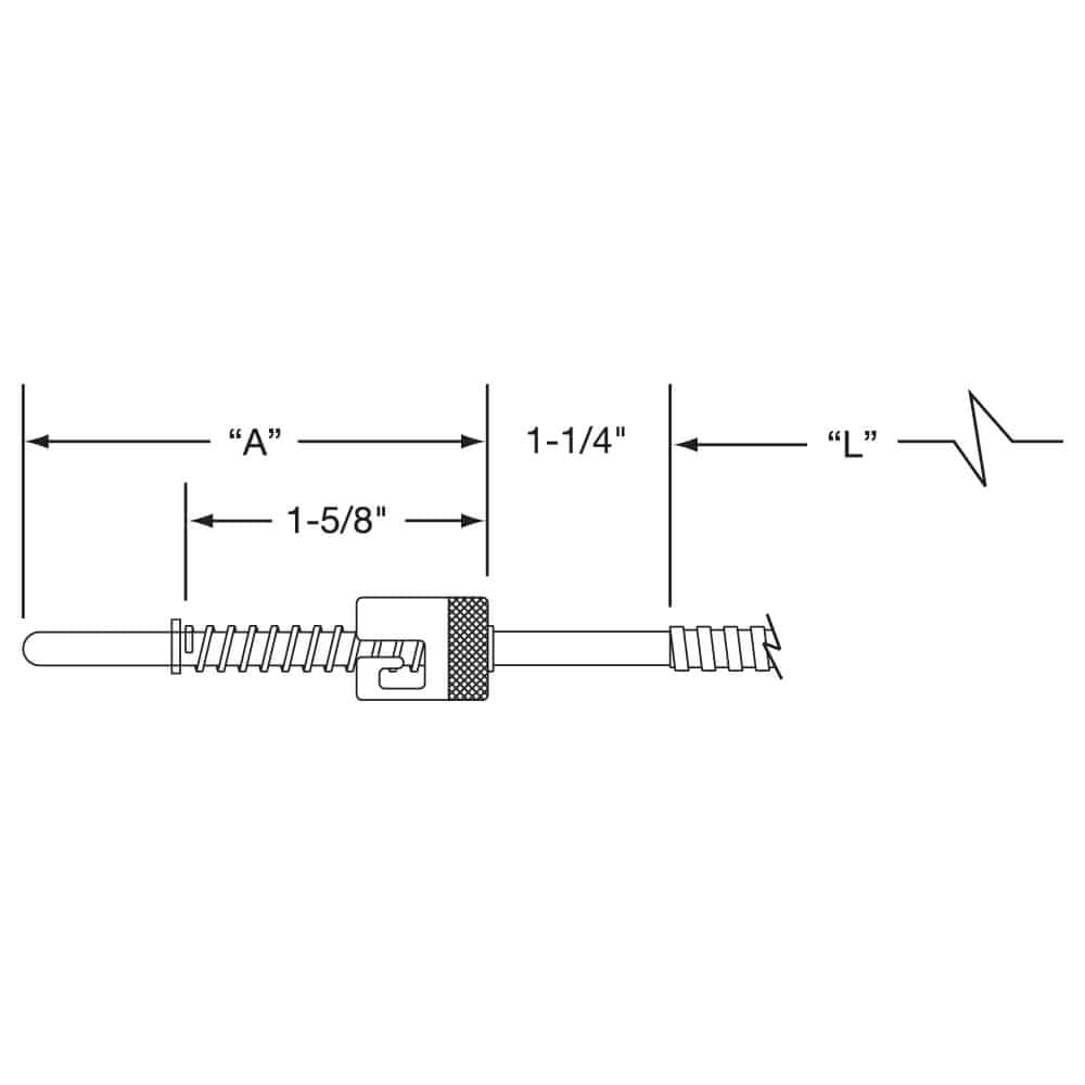 Rigid  Bayonet Style RTD's