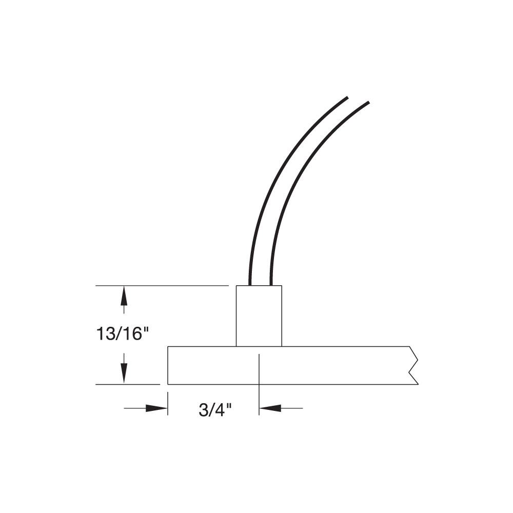 no mounting tabs
