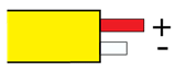 Type J, Japanese JIS C1610-1981: Yellow, +Red, -White