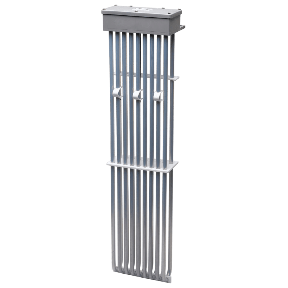 Fluoropolymer (PTFE) Nine-Element Over-the-Side Heater (TMT08)