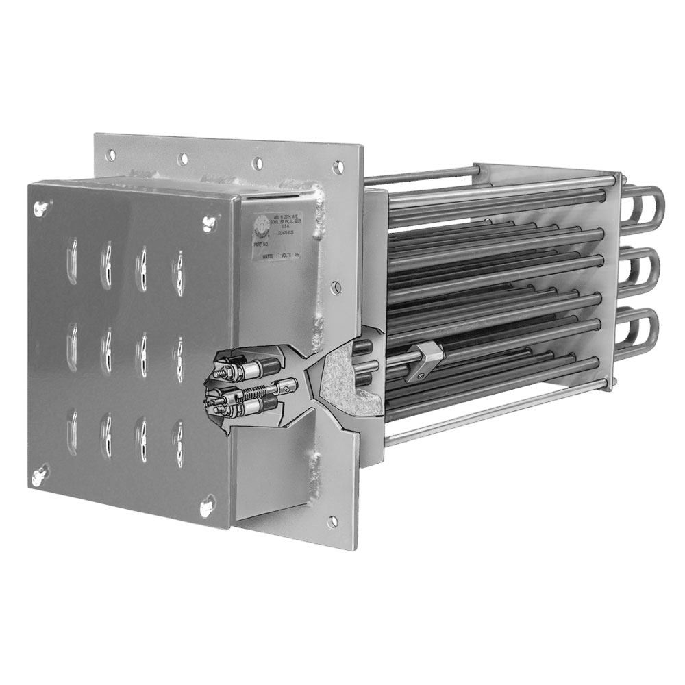 Duct Heaters: Standard and Finned Tubular
