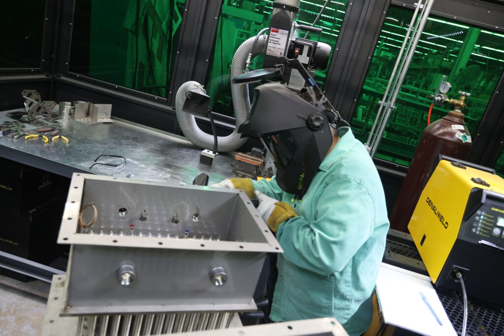Demonstrates Tempco's manufacturing capabilities in house